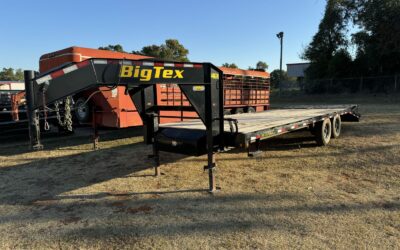 2019 Big Tex 25′ gooseneck flatbed